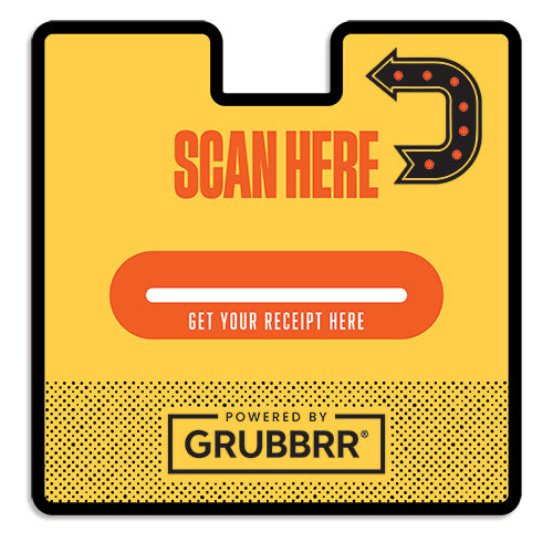 Kiosk Receipt Decal for PDQ Kiosks
