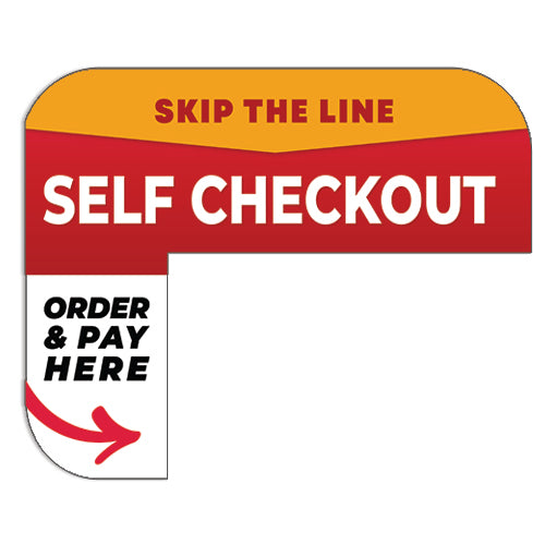 Kiosk "Order Here" Sign for Firehouse Subs Kiosks