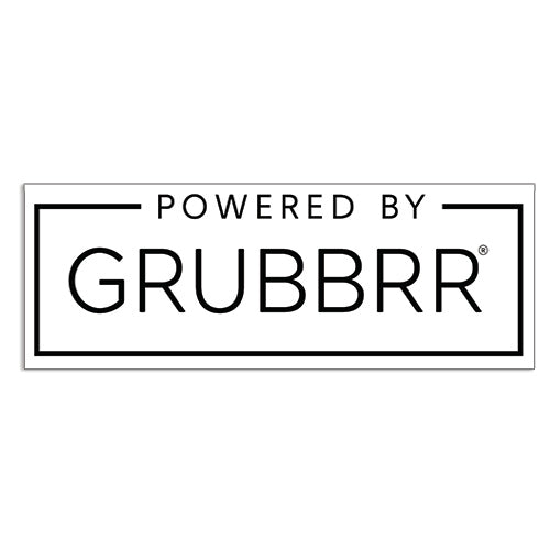 Powered By Grubbrr Self-Ordering Kiosk Decals