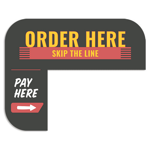 Kiosk "Order Here" Sign for Sonny Bryan's Kiosks